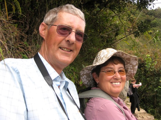 Mike and Elizabeth from England