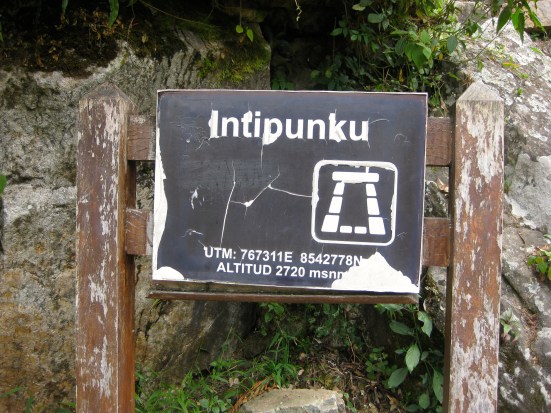 Sun Gate: 80 meters (250 feet) higher than Wayna Picchu. 