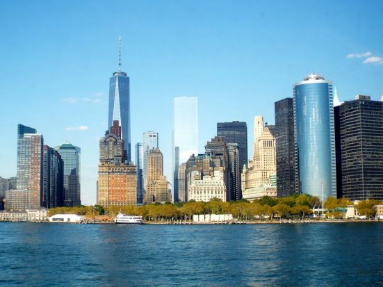Lower Manhattan from the Staten Island Ferry